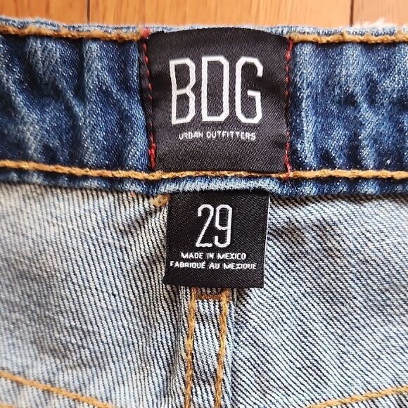 BDG Two-Tone Flare Jeans- Women's Size 29 - Picture 2 of 6